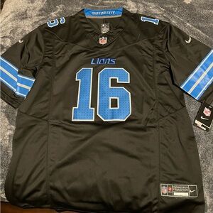 Men’s Detroit Lions Goff Jersey